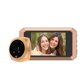 3.5 Inch Digital Vizor Usa Viewer Monitor 1080P cu Unghi Larg de Înregistrare Video de 120 Grade Camera Soneria de Securitate Clopot Pentru Acasă