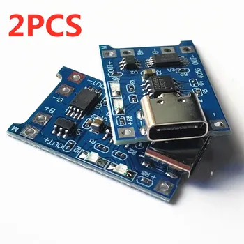 2 BUC Micro USB 5V 1A 18650 TP4056 Litiu Baterie Modul de Încărcare Bord Cu Protecție Dublă Funcții 1A Li-ion
