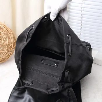 Nou Stil țesute geantă de mână, geantă de umăr mare capacitate de agrement rucsac, geanta de calculator om geanta de voiaj student sac