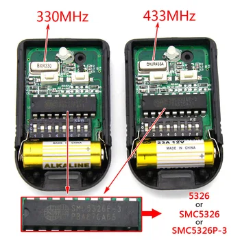 SMC5326 SMC5326P-3 330mhz 433mhz Control de la Distanță Receptor Controler 8 Comutator Dip Auto Poarta Duplicat de Control de la Distanță