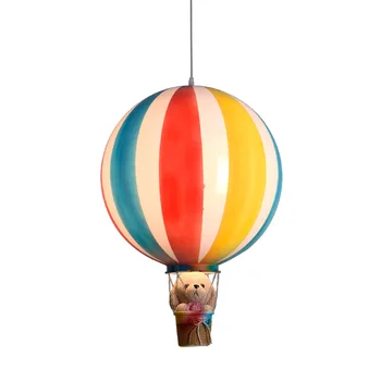 Nordic Creative de Colorat Balon cu Aer Cald Lumini Restaurant, Bar, Camera pentru Copii de Grădiniță loc de Joacă pentru Decor Candelabre