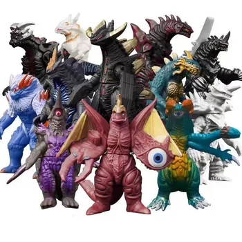 Godzilla Anime Cifrele de Acțiune Regele Mari din Cauciuc Moale Jucării Monstru GodAzillas Costum din PVC de Colectie Model de Jucării pentru Copii Cadouri