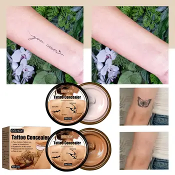 20ml Tatuaj Corector rezistent la apă Tatuaj Corector Sudoare Dovada Piele Fundația Acoperi Pistruii Cicatrice Cover Concealer Pentru Tatuare