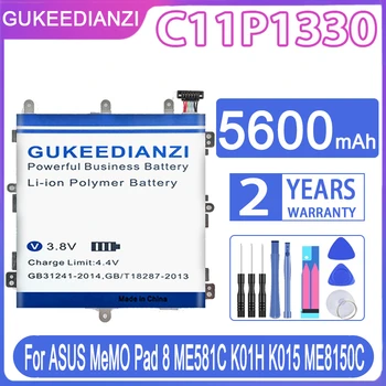 GUKEEDIANZI Pentru ASUS C11P1330 Bateriei Pentru ASUS MeMO Pad 8 Pad8 ME581C K01H K015 ME8150C de Mare Capacitate cu acces Gratuit la Instrument