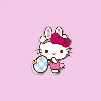 Kawaii Hello kitty Insigna Brosa Ace pentru Fetele Harajuku Manga Desene animate Figura Broșă Pin Badge Bijuterii Femei Hello Kitty Pisica Cadou