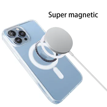 Cu Pop-up Animație de Cristal Greu de Caz Pentru Magsafe Pentru iPhone 12 13 Pro Max Mini Magnetic Cover Pentru iPhone 13 Pro Shell