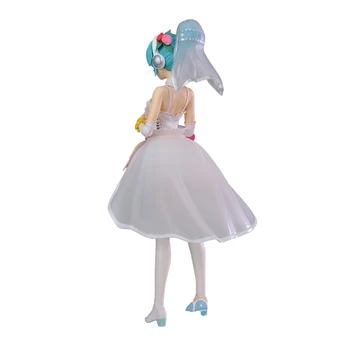 Miku Anime Desene animate Drăguț Kawaii Virtual Cantareata Manga Statuie Figurine din PVC figurina de Colectie Model de Jucărie Decor Tort