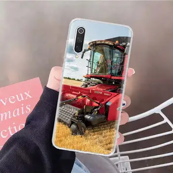 Ferma Vehicul Tractor Caz Telefon Moale Pentru Xiaomi Redmi Note 10 10 9 9 8 7 8T 11S 11T 11 Pro 9A 9T 9C 8A 7A Acoperire Coajă Funda