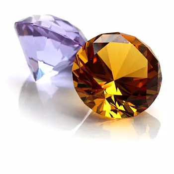 30cm Colorfu Cristal de Diamant Culori Romantice Pahar Mare Diamant Partidul Decor Acasă Ornamente Decor Petrecere de Crăciun Cadouri