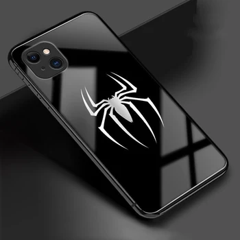 Marvel Iron Man, Spiderman Cazuri de Telefon Pentru Iphone 13 Pro Max Cazul 12 11 Pro Max 8 PLUS 7 PLUS 6S Iphone XR X XS Mini Mobile Caz