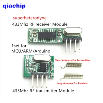 Nou 1 buc 433 Mhz Semnal RF Receptor și Transmițător Module Pentru Arduino Uno Modulul Wireless Diy Kit 433Mhz Control de la Distanță