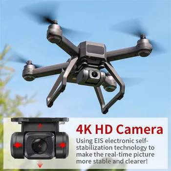 Mjx Bug-uri 20 Electronice Anti-shake Gimbal GPS Drona 4k 5g Fpv HD Camera Quadcopter fără Perii Profesionale RC Dron Tip c de Încărcare