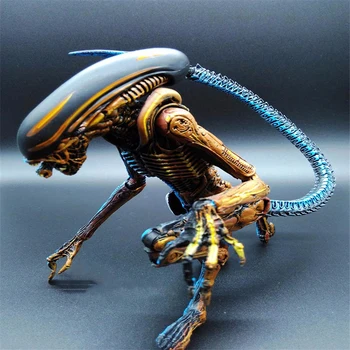 NECA Alien 3 Cainele Extraterestru Albastru Xenomorph figurina de Colectie Model de Jucărie Jucării Clasice