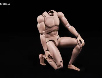 MX02-A/B 1/6 Europa de Piele de sex Masculin figurina Papusa 12