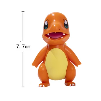 Pokemon Cifre Pikachu Charmander Psyduck Squirtle Fructe Link-Bulbasaur Bulbasaur Jucarii Model De Păpușă Kawaii Copii Cadou De Cumpărare În Vrac Mult