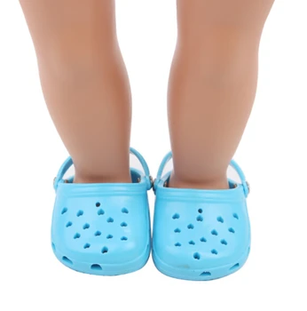 Noile Sandale Colorate Purta Pantofi se Potrivesc 17 inch 43cm Papusa Născut Baby Doll Accesorii Pentru Copil Ziua de nastere Festivalul Cadou