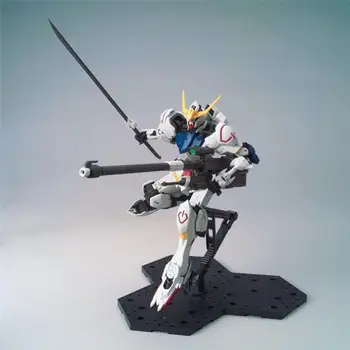 În Stoc BANDAI GUNDAM 1/100 MG Barbatos Cea de-a patra formă modelul Gundam copii asamblate Anime Robot de acțiune figura jucarii