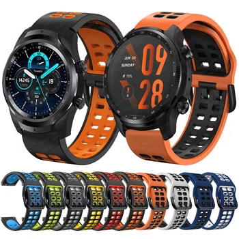 Sport Banda de Silicon Pentru TicWatch Pro 3 Ultra GPS Smartwatch Curea Pentru TicWatch Pro 3 LTE/2021/GTX Înlocuire Curea Brățară