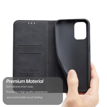 Noua Piele Flip Portofel Caz Pentru Xiaomi Redmi Nota 9 Pro Max Capacul Telefonului Caz Închidere Magnetică Carte