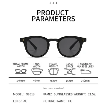 XJiea ochelari de Soare Femei Vintage Rotund UV400,Designer de Moda, Ochelari de Soare,Nuante Potrivite pentru Conducere, Partide de Pescuit，Cumpărături