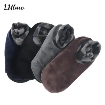 1pair Bărbați Femei Fleece Moale Șosete Îngroșa Iarna Warm Boot Socks 4 Culori Unisex Elastic Non Slip Interior Șosete Podea Papuci de casă