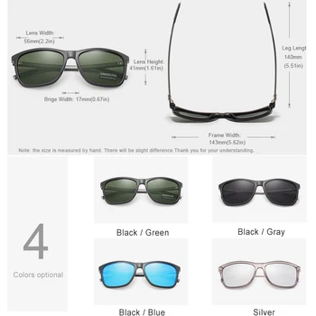 KINGSEVEN 2022 Brand nou Unisex Retro Aluminiu+TR90 ochelari de Soare Polarizat Lentile Ochelari, Accesorii Ochelari de Soare Pentru Barbati/Femei