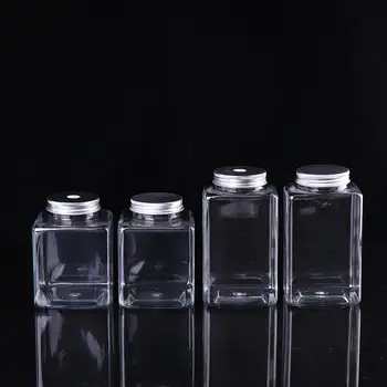 500ML PET, Sticle de Plastic de Unică folosință Recipiente cu Capace de Argint Capace de Suc