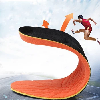 3D Spuma de Memorie Sport Branț Orteze Suport Arc Pantofi Tălpi Om Femeile Picioare Plate Pad Întinde Rulează Respirabil Tălpi