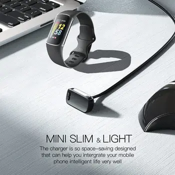 AWINNER Încărcător Pentru Fitbit Charge 5 - Inlocuire Incarcator USB Cablu de Incarcare pentru Fitbit Luxe Cablu Cradle Dock Adapter