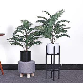 70cm 21Heads Mari de Palmier Artificial Plante Tropicale Mătase Frunze de Palmier Faux Monstera Buchet Fals Palma pentru Home Decor Bonsai