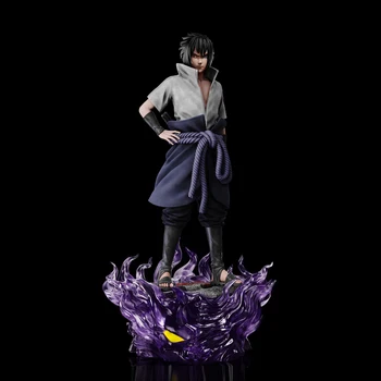 Naruto Sasuke Uchiha Sase cai Naruto Anime Figura PVC Cifrele de Acțiune Statuie de Colectie, Model Figurina Papusa Decor Jucarie Cadou