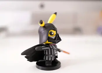 POKEMON 10CM Figura Anime Pikachu Cosplay STAR WARS Războinic Negru Darth Vader Cool Model Kawaii Cameră Decotation Jucărie Pentru Cadou Dol