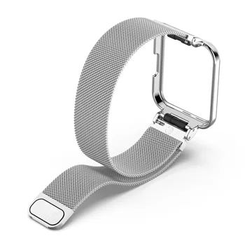 Trupa ceas Pentru POCO Watch Inteligent Watch Curea Magnetic Loop Bratari Pentru PoCo Ceas Bratara Caz de Metal Protector de Acoperire Bara