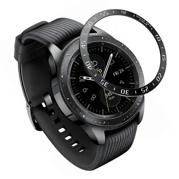 Din Oțel inoxidabil Acoperire Pentru Samsung Galaxy Watch 46MM/42mm/de viteze s3 frontieră/gear S2 Clasic SM-R732 Bezel Inel Adeziv caz