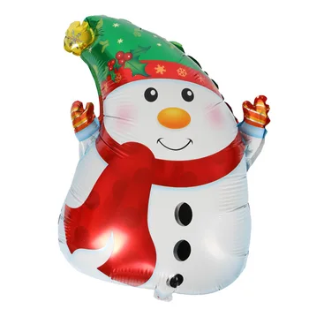 1 buc de Crăciun, om de zăpadă și Moș Crăciun Baloane Noua Folie, Baloane Folie de Aluminiu Balon Consumabile Partid 63*45cm