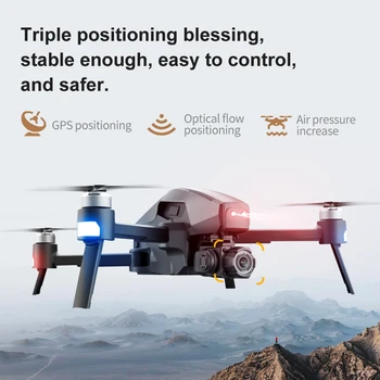M1 2-Axis Brushless GPS Drona 4K Profesionale de Fotografie Aeriană Urmați-Mă 5G VR Pliere Quadcopter Cu Camera Dublă Retur Gratuit