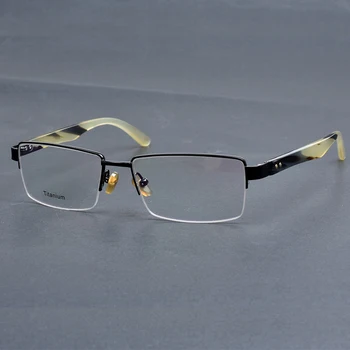 2022 Clasic de Afaceri rama de ochelari Bărbați Femei Unice realizate Manual Naturale Corn de Bivol Optice ochelari baza de prescriptie medicala ochelari de vedere