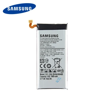 SAMSUNG Orginal EB-BA300ABE 1900mAh Baterie Pentru Samsung Galaxy A3 A300 SM-A300F SM-A300FU A3000 A3009 A300X Telefon Mobil