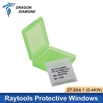 Originale 5 Buc Raytools de Protecție Windows Focalizare 27.9*4.1 mm 24.9*1.5 mm Pentru Raytools Fibre Laser de Cap BT240S BM109 BM114S