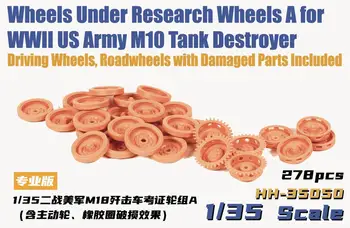 Grele hobby HH-35050 Roti Sub Cercetare Roțile de al doilea RĂZBOI mondial Armata SUA M10 Tank Destroyer 1:35