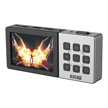 Ezcap 273 HD 1080P Video Recorder Caseta de Joc Portabile de Captare Cutie cu 3,5 Inch LCD Ecran 1080P 60fps Jocul Dispozitivul de Captare