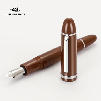 De înaltă Calitate JinHao X159 Stilou Acrilice Stilou cu Cerneală de Spin Convertor de Umplere EF F Peniță de Afaceri Papetărie, Rechizite de Birou