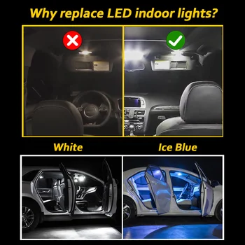 MDNG Pentru Hyundai Santafe XL Santa Fe SM CM DM ix45 2001-2020 Vehicul Lampa LED Interior Dome Hartă Kit de Lumina Auto Becuri cu Led-uri Canbus