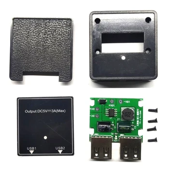 YAGOU 5V-20V la 5V 3A Max Dual USB Încărcător Regulator Pentru Panou cu Celule Solare Alimentare de Încărcare Module Fotovoltaice Accesoriu Imagine 2