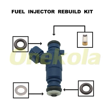 Injectorului de combustibil de Etanșare O-Ring Kit Garnituri Filtre pentru 35310-02900 pentru Hyundai Atos i10, Kia Picanto BA 1.1 926093001 Imagine 2