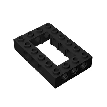 Blocurile Technicalalal DIY 4x6 Cadru de cărămidă cu găuri 10BUC Compatibil Asamblează Particule Părți Moc Jucărie Cadou 32531 Imagine 2