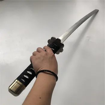 Anime, Sabie, Armă Cosplay Armate Katana Espada Lemn Ninja Cutit Sabie de Samurai Prop Jucarii Pentru Adolescenti 100cm Imagine 2