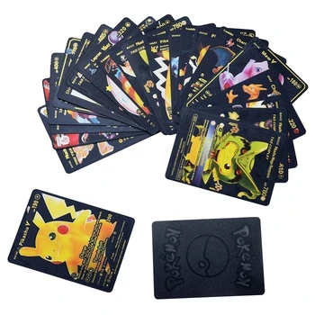 Pokemon Folie De Aur Titularul Cardului De Litere 240 Album Conține Spaniolă Engleză Franceză Metalicas Charizard Vmax Gx Series Joc Pack Imagine 2