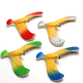 Magie De Echilibrare Pasăre Știință Birou Jucărie De Echilibrare Vultur Noutate Distractiv Pentru Copii De Învățare Cadou Copil Jucărie De Învățământ Cu Piramida Sta, Imagine 2