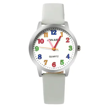 Copii Ceas de Brand de Moda Ceasuri Cuarț Ceasuri de mana Ceas Copii băieți fete Elevii Ceas Multicolor ceas placa Imagine 2